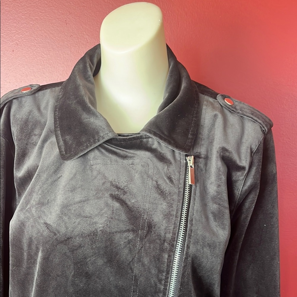 Like new LC Lauren Conrad Brown Blazer with Notched Lapel - Picture 8 of 16